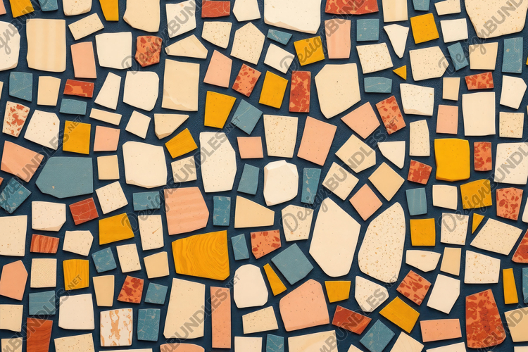 Colorful Mosaic Tile Background
