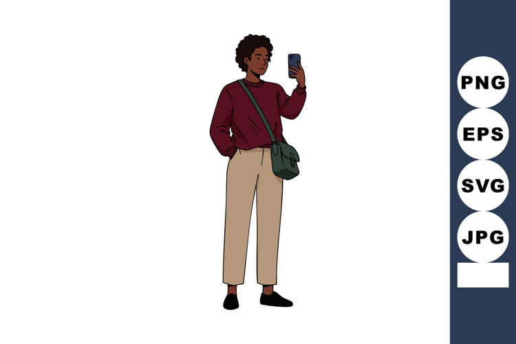 Selfie Clipart Image 14