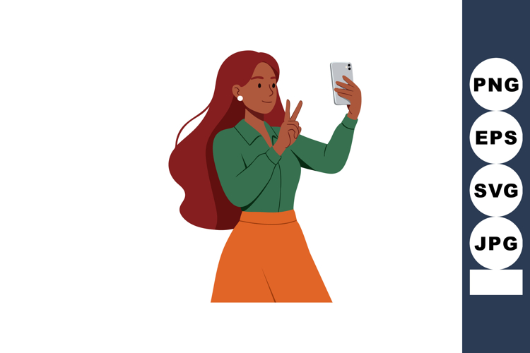 Selfie Clipart Image 13