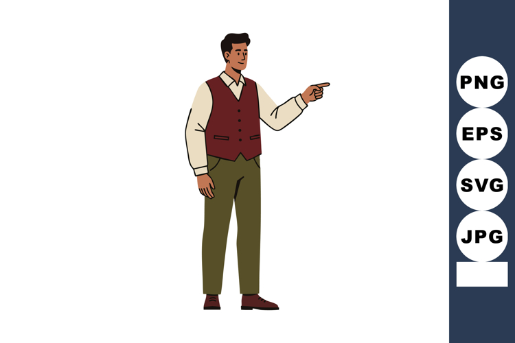 Vest Clipart Image 14