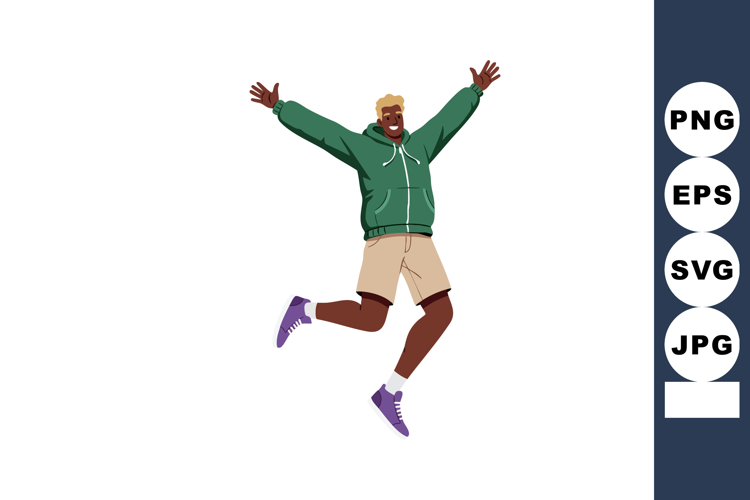 Jumping Clipart Image 3