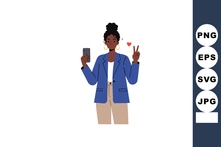 Selfie Clipart Image 9
