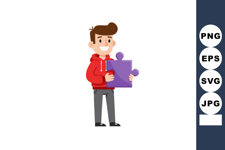 Puzzle Piece Clipart Image 2