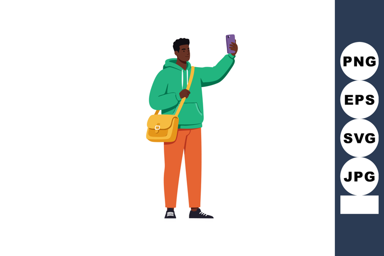 Selfie Clipart Image 8