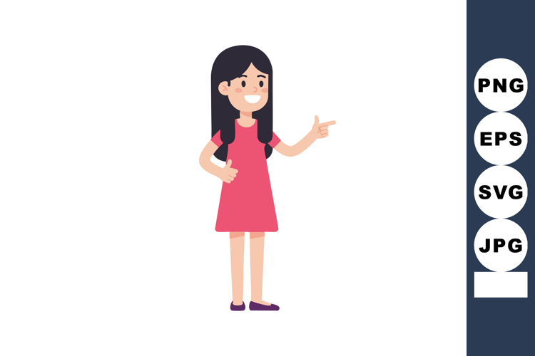 Girl Clipart Image 14