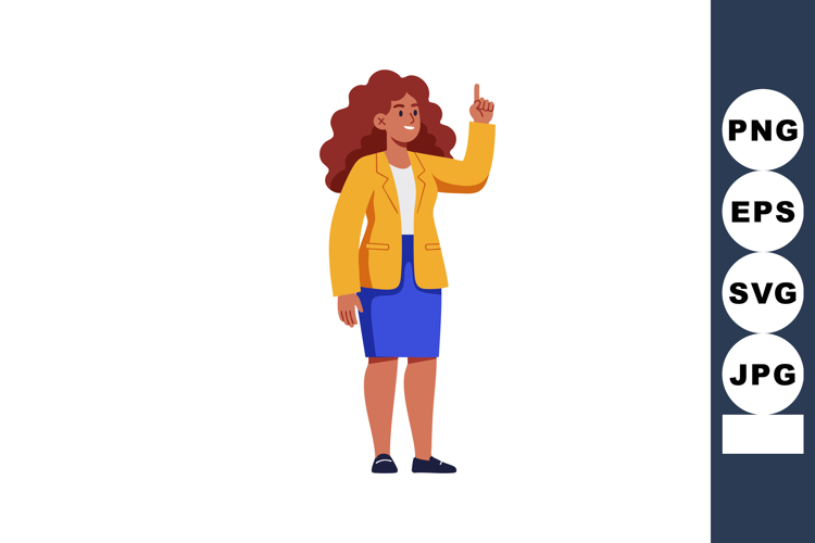 Finger Pointing Clipart Image 18