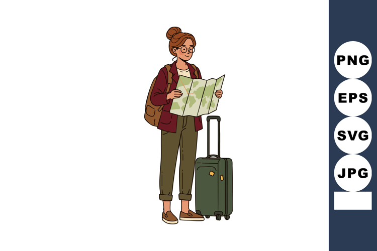 Map Clipart Image 17
