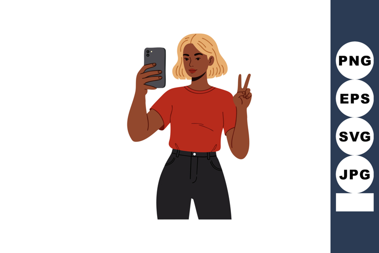 Selfie Clipart Image 16