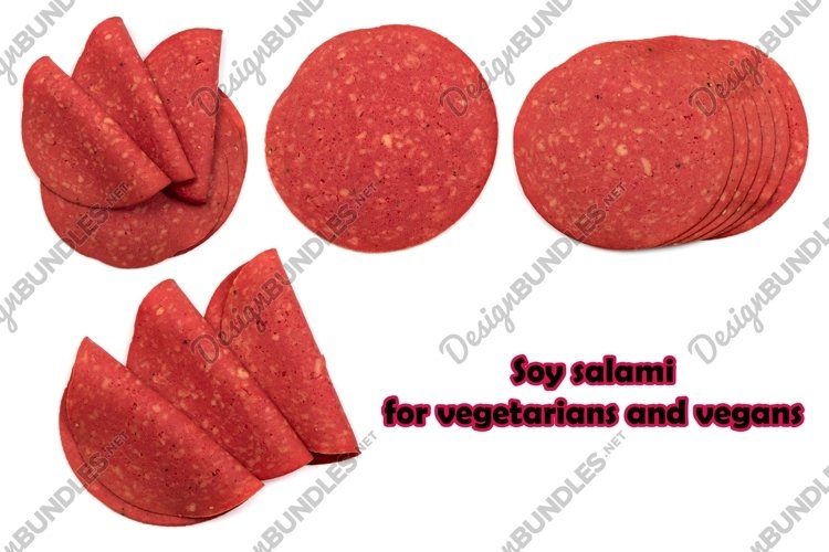 Soy salami for vegetarians and vegans example image 1