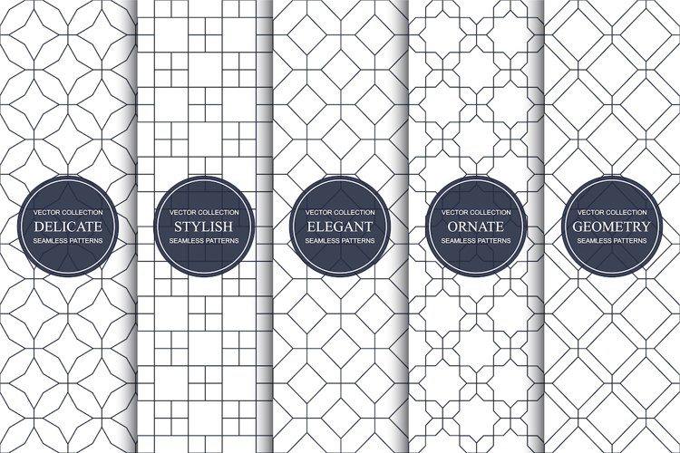 Geometric Seamless Pattern Image 18