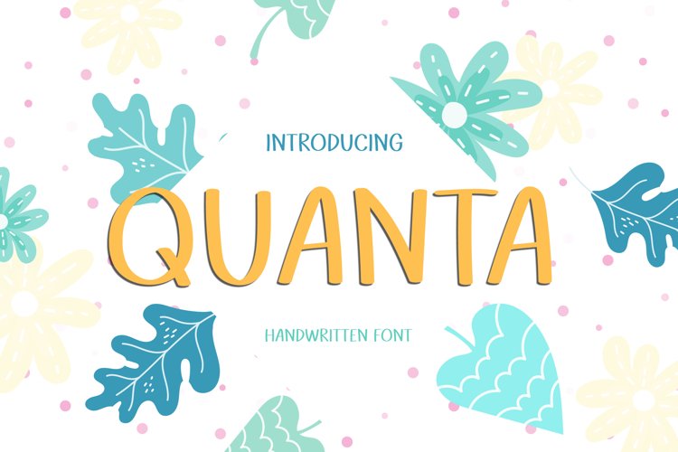 Quanta - A Cute Handwritten Font example image 1
