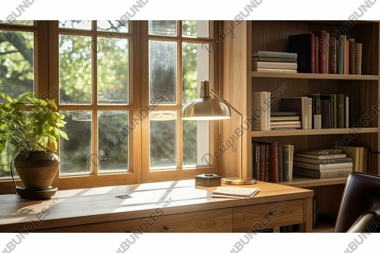 minimalist light desk