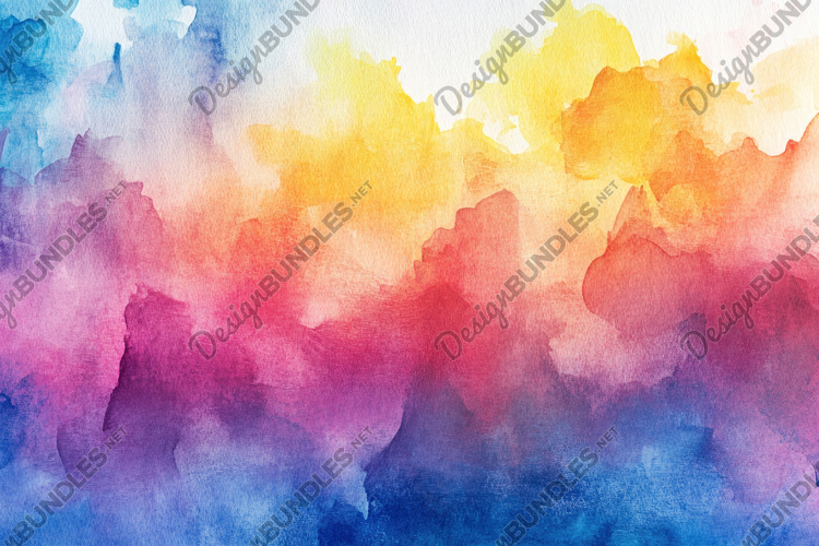Abstract Watercolor Painting Background Wallpaper