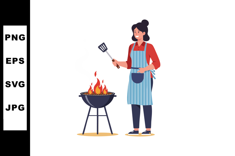Grilling Clipart Image 5