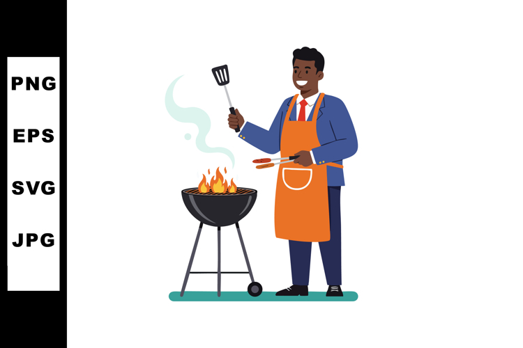 Grilling Clipart Image 4