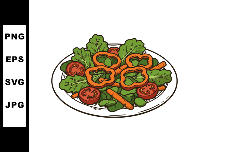Salad Clipart Image 5
