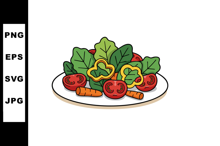 Salad Clipart Image 3