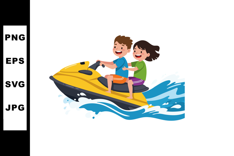 Jet Ski Clipart Image 2
