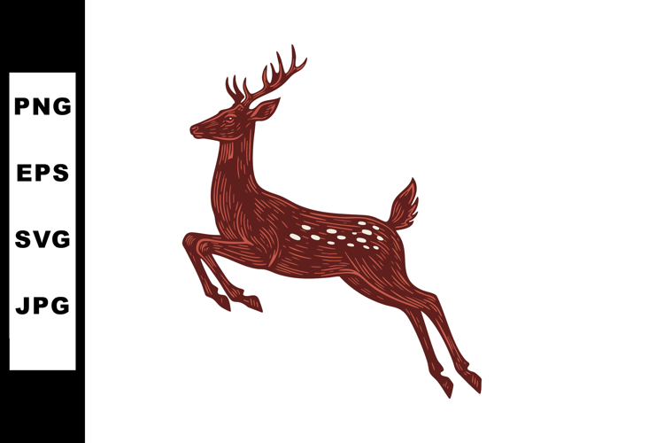 Deer Clipart Image 19