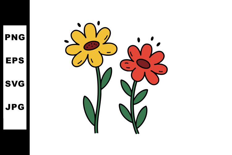 Flower Stem Clipart Image 7