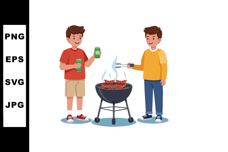 Grilling Clipart Image 6