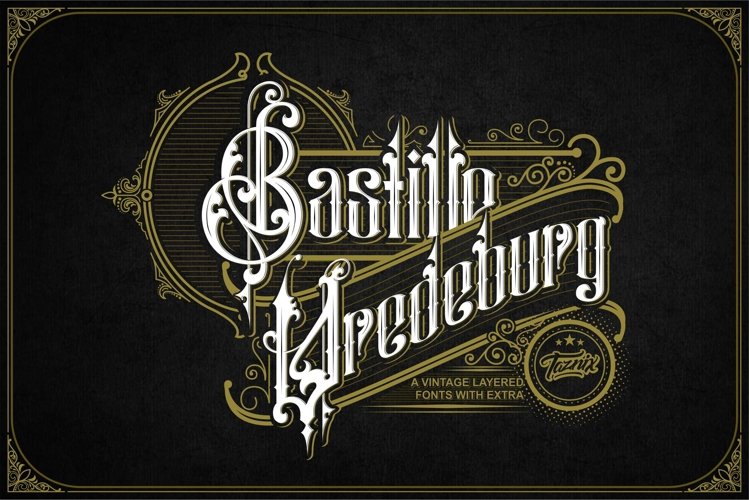 Bastille Vredeburg Vintage Layered Extra example image 1