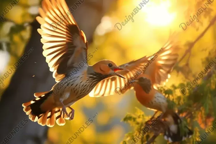 Beautiful Bird Background Wallpaper