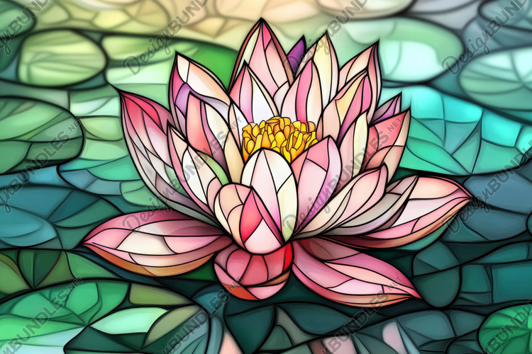 Stained Glass Texture Image 19