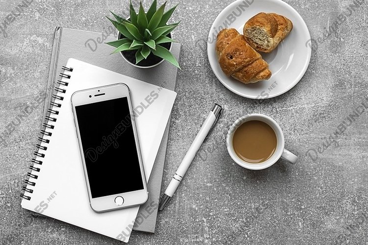Feminine Stock Photo, Feminine Styled Desktop Mockup example image 1