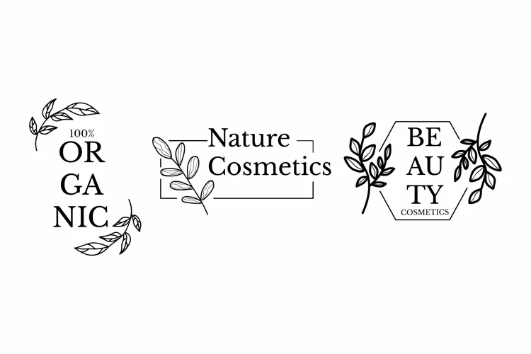 Nature Cosmetics Logo Collection