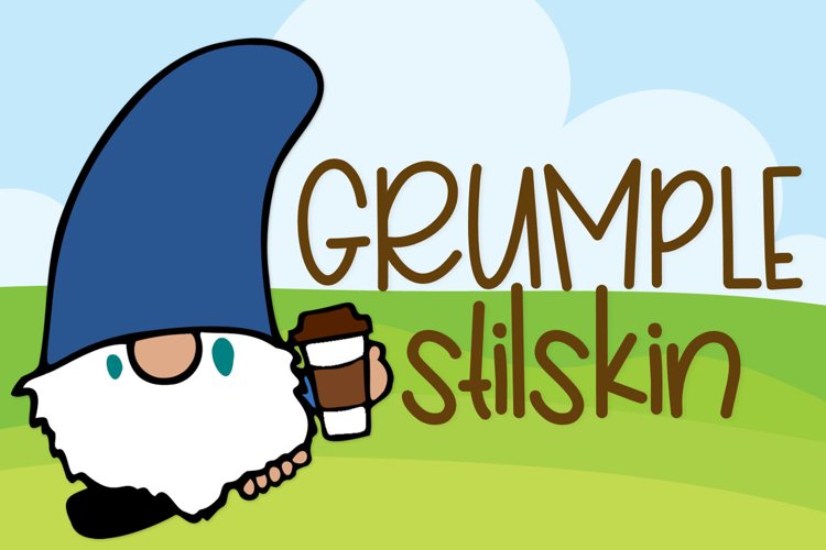 Grumplestilskin - A Handwritten Font example image 1