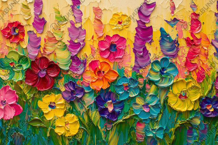 Flowers Texture Image 22