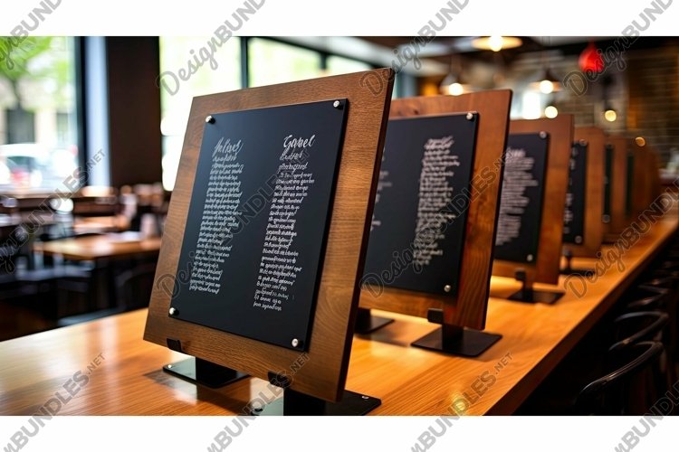 business acrylic signs example image 1