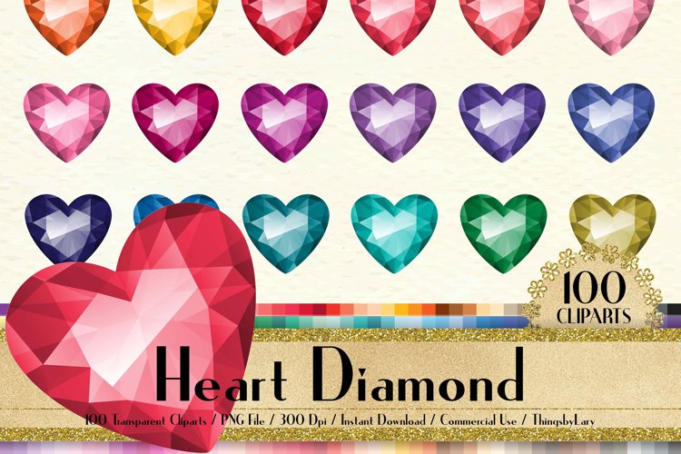 White Heart Clipart Image 15