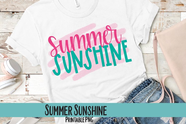 Summer Sunshine Sublimation PNG