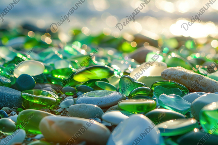 Beach Background Clipart Image 5
