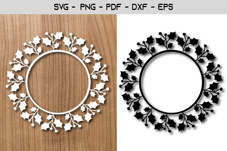 Christmas Floral Svg Image 15