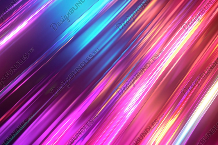 Abstract Neon Light Gradient Glow Pattern Background Wallpap