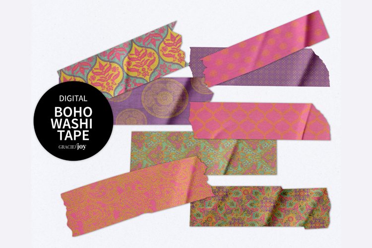 Boho inspired Washi Tape example image 1