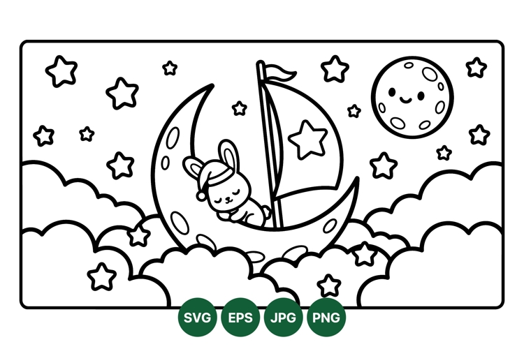 Cute Bunny Clipart Image 2