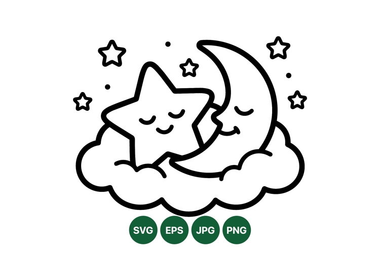 Cute Cloud Clipart Image 8