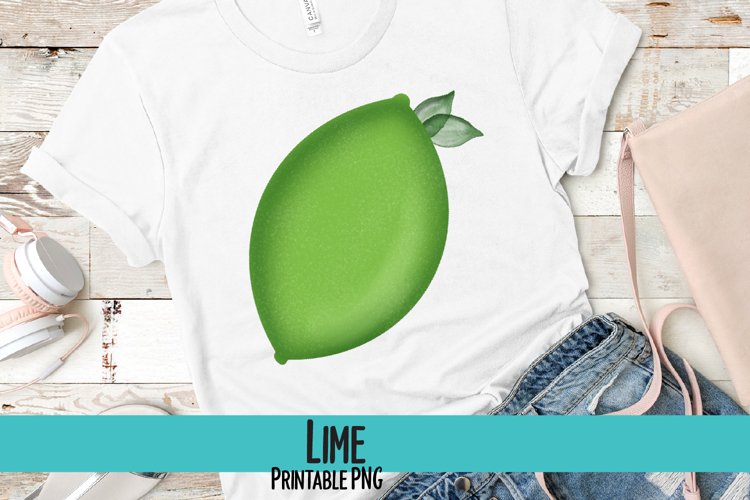 Lime Sublimation PNG