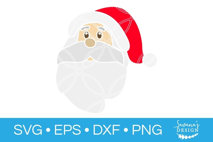 Santa SVG Christmas SVG Saint Nick SVG Santa Claus SVG Xmas example image 1