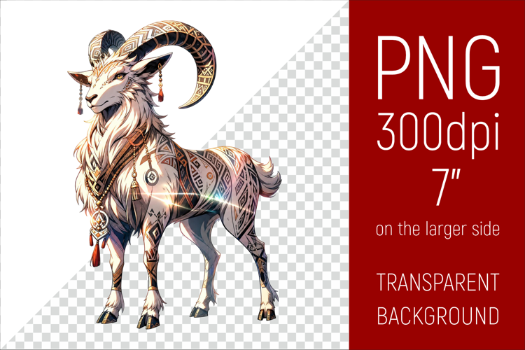 Year of the Goat | Chinese Zodiac Illustration