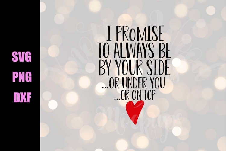 Valentine SVG - By your side - Downloadable PNG, DXF, SVG example image 1