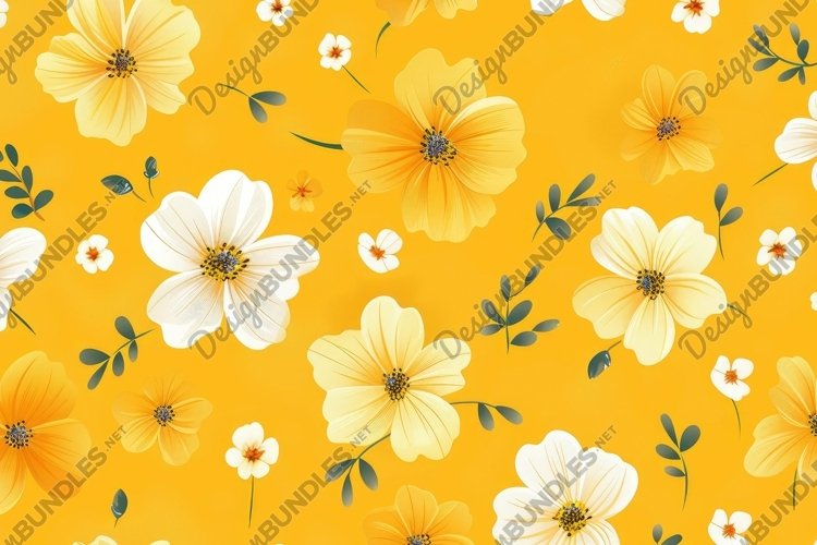 Flowers Texture Image 3