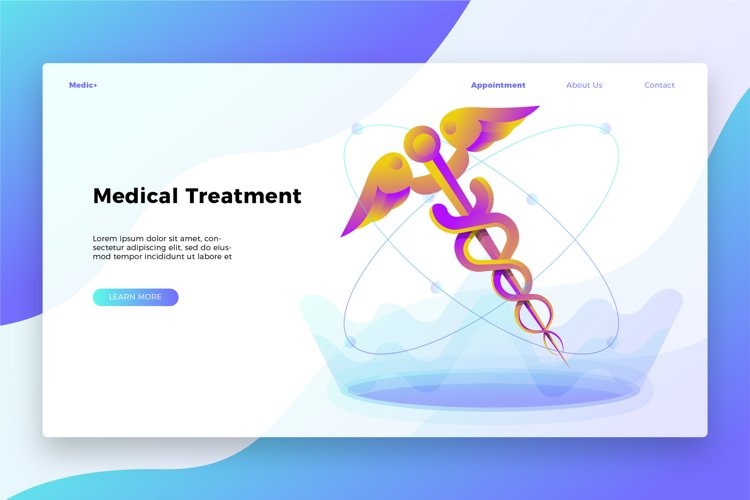 Medical treatment - Banner & Landing Page example image 1