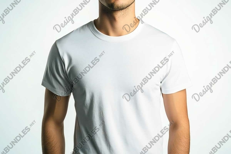 Black Tshirt Mockup Image 13