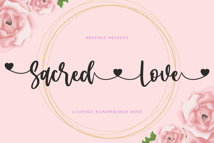 Sacred Love Font example image 1