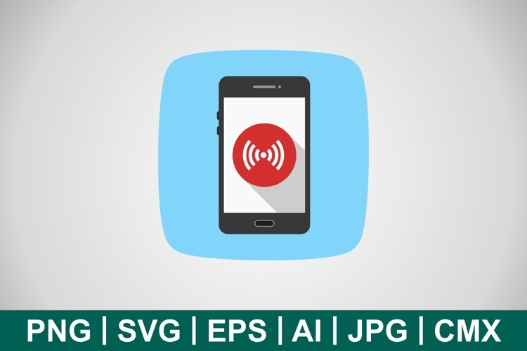 Vector Hotspot Mobile Application Icon example image 1